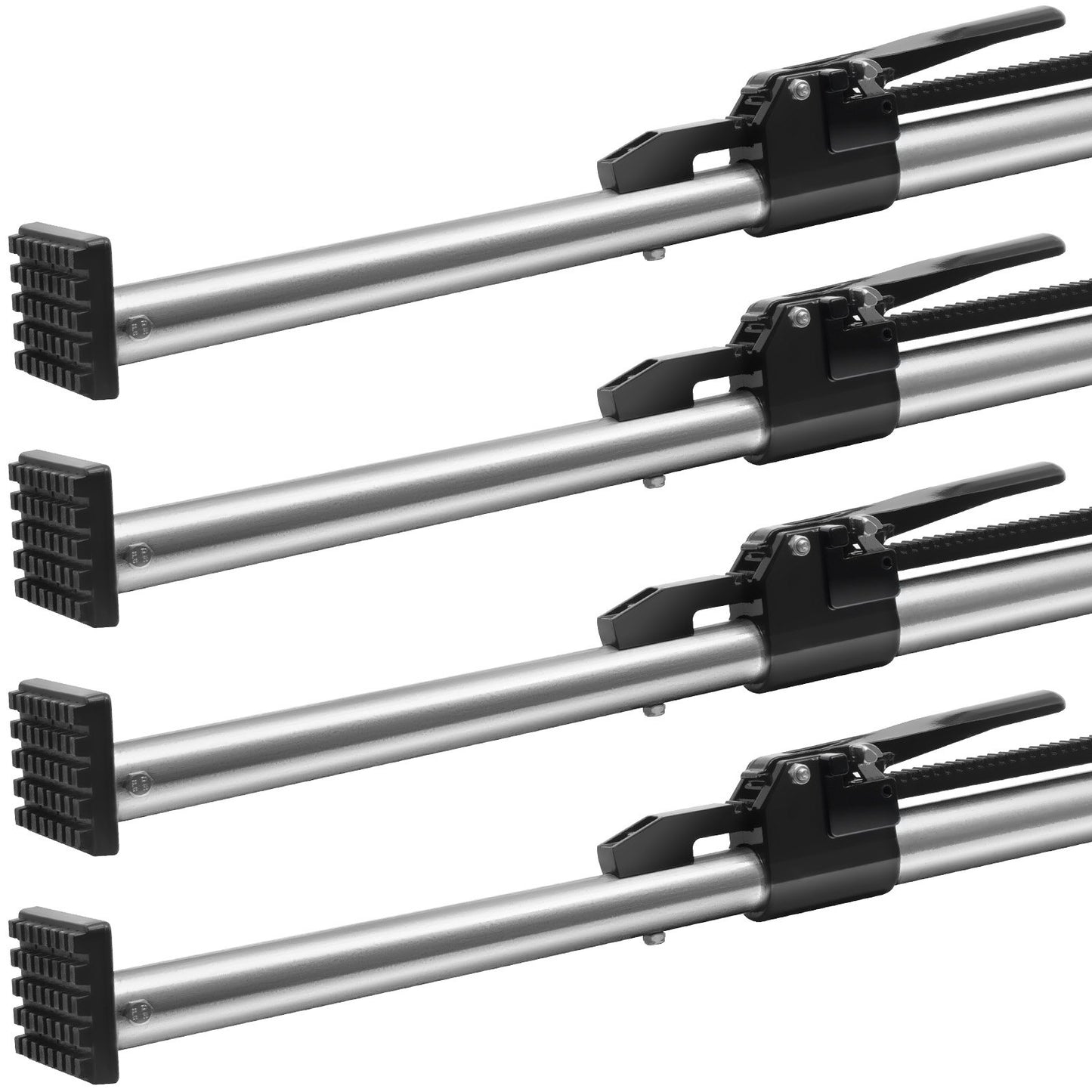 VEVOR Cargo Bar, Ratcheting Cargo Bar Adjustable from 89" to 104", Heavy-duty Steel