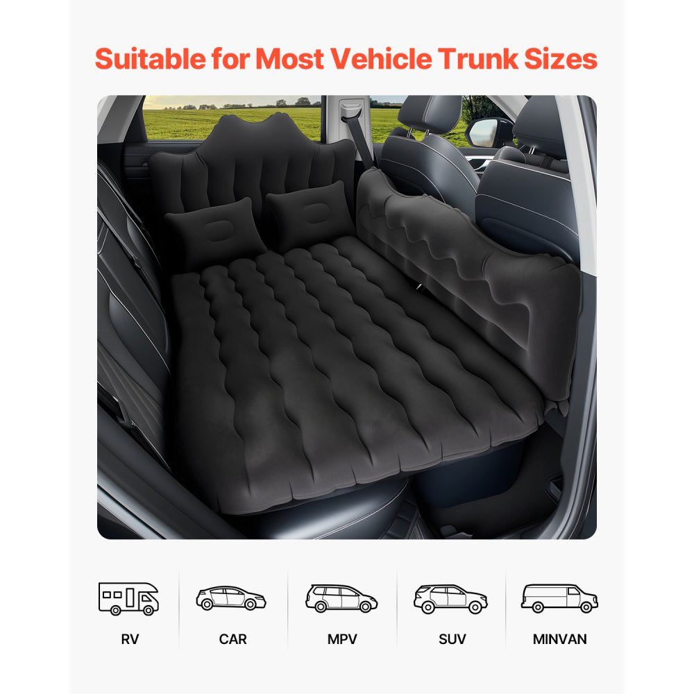 Car Air Mattress Inflatable Car Camping Travel Sleeping Bed SUV MPV Sedan