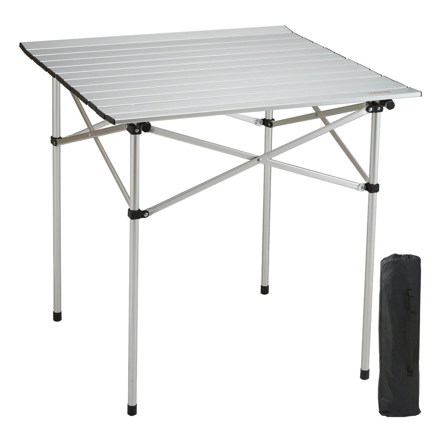 VEVOR Folding Camping Table, Outdoor Portable Side Tables, Lightweight Fold Up Table,