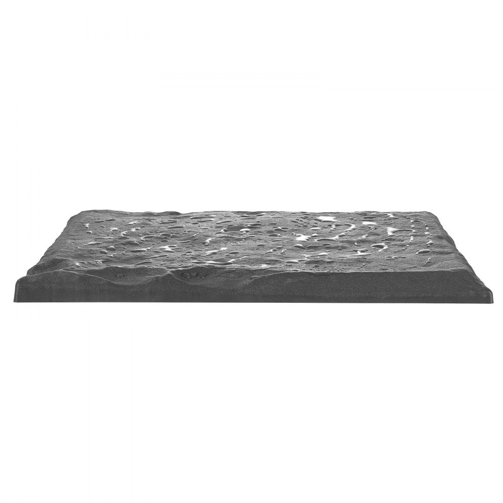 VEVOR Decorative Stepping Stones 16Pcs 39.5 x 39.5 cm Walkway Pavers Grey