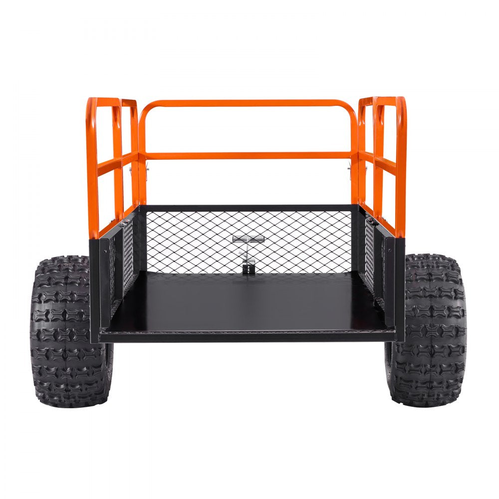 VEVOR Dump Trailer 800 kg 28 Cu. Ft Tow Behind Steel Garden Yard Trailer Cart