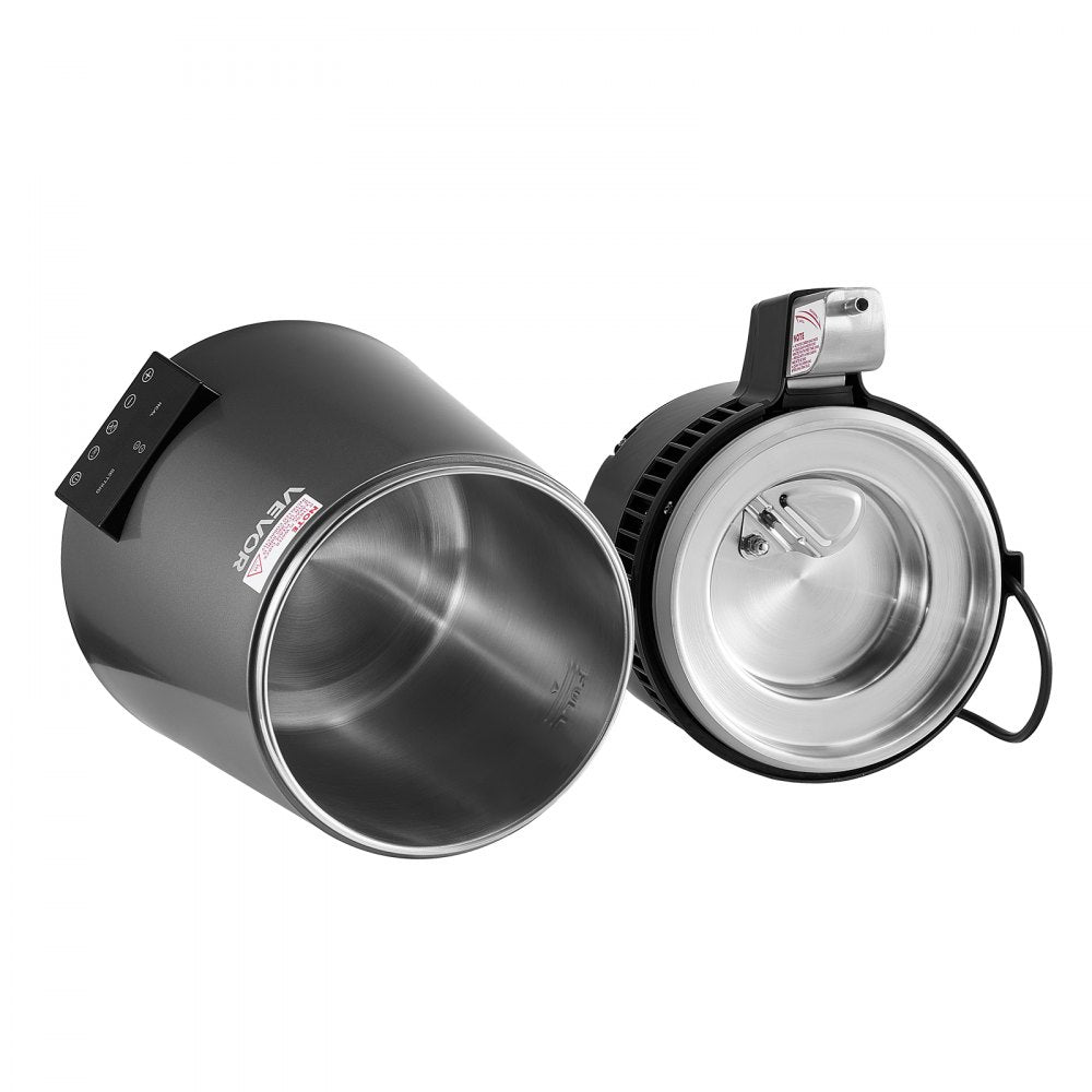 4L Water Distiller Home Countertop Purifier Machine 1750W Stainless Steel