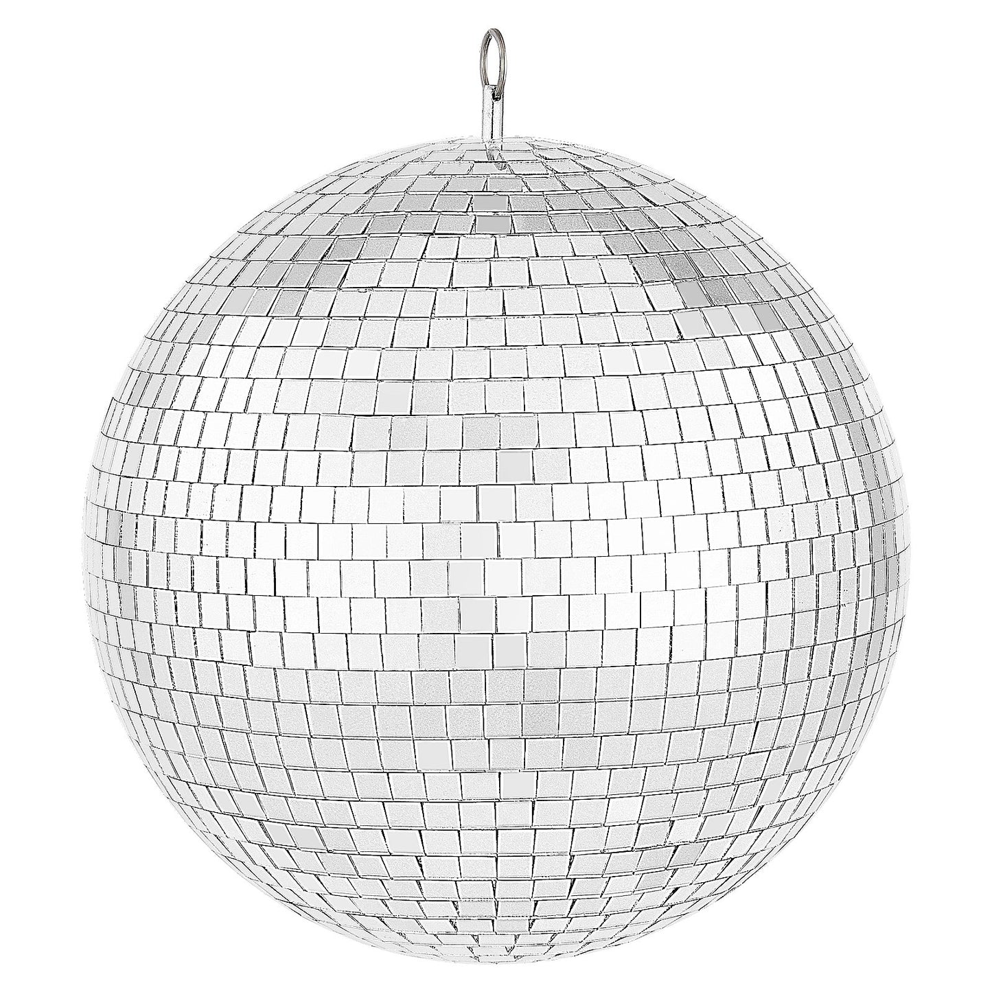 VEVOR Mirror Disco Ball 295 mm Silver Party Disco Ball with Hanging Ring