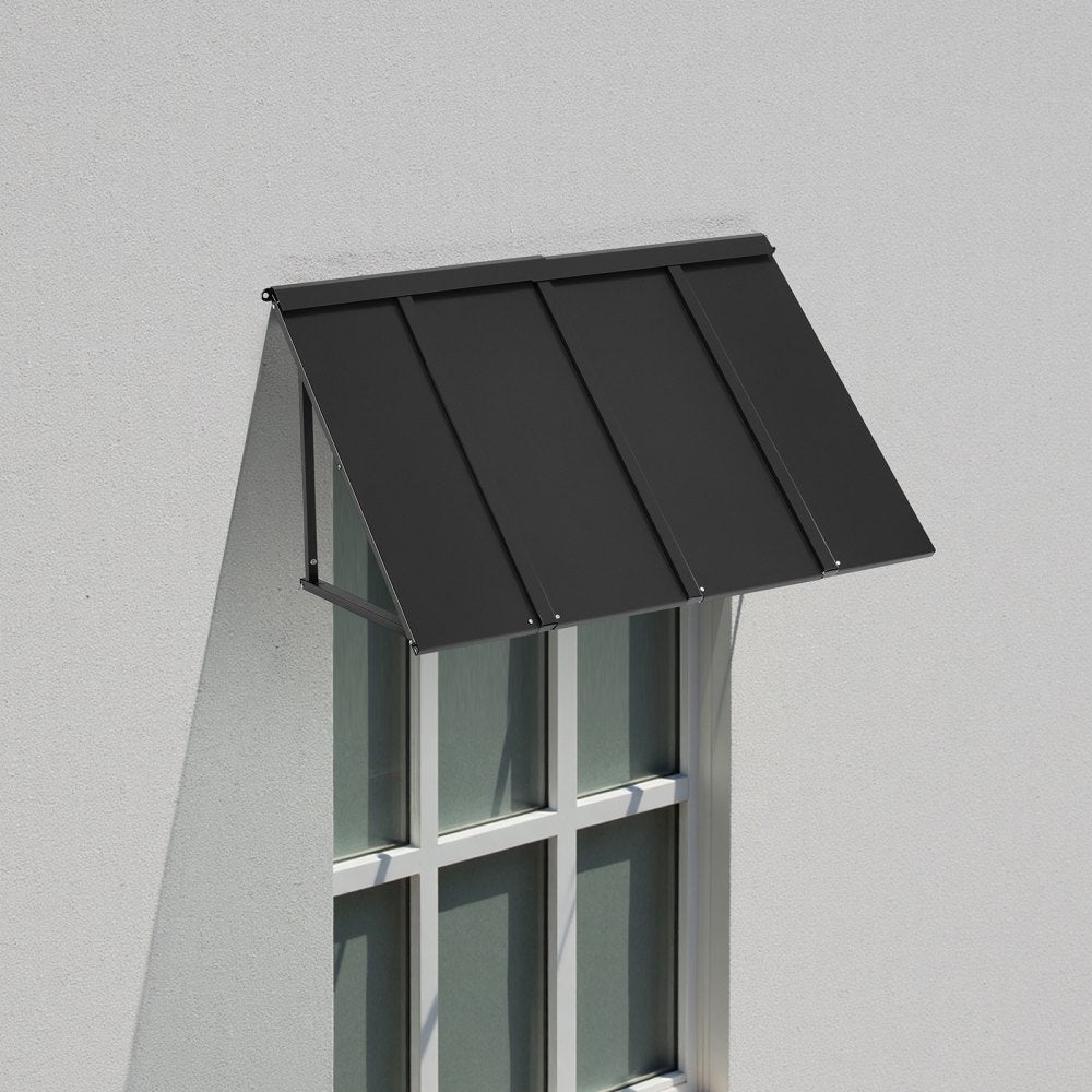 VEVOR Window Awning Door Canopy 44x24 in Outdoor Patio Steel Front Door Awnings