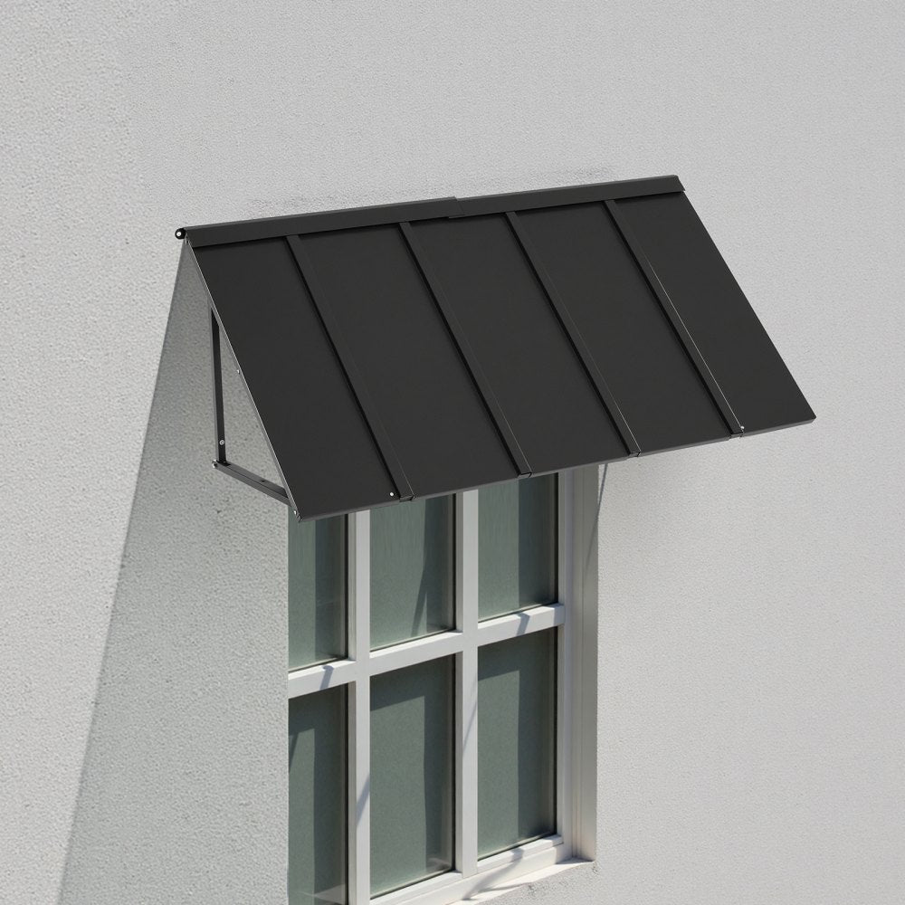 VEVOR Window Awning Door Canopy 56x24 in Outdoor Patio Steel Front Door Awnings