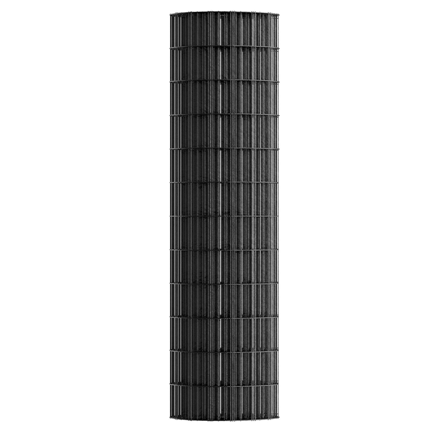 Hardware Cloth 91cm x 7.62m, 2 x 3 in Mesh 16 Gauge Galvanized Wire Mesh Roll, Weather-Resistant Vinyl Coated Chicken Wire Fencing, Heavy Duty Welded Garden Plant Fencing for Rabbit Cage Snake
