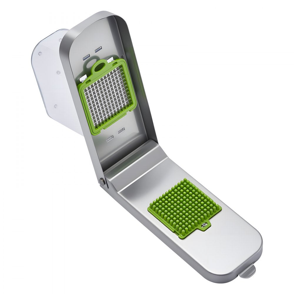 Vegetable Chopper Food Veggie Cutter 3 Blades Onion Slicer with Container