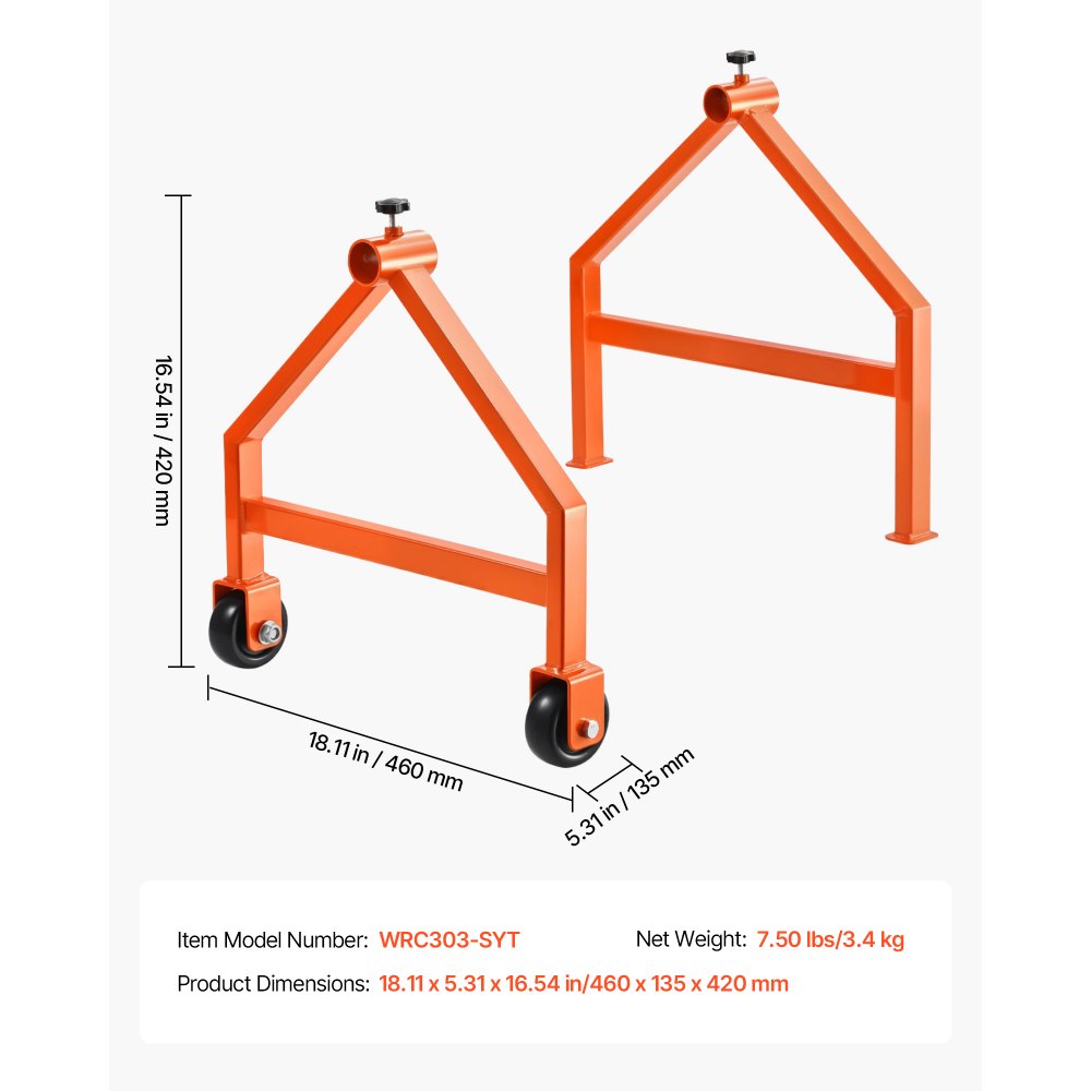 Wire Spool Rack for Up to 29.9 in Diameter Spools Cable Caddy with Wheels