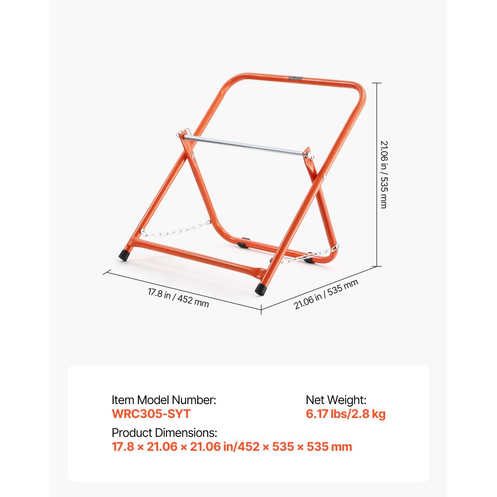 Foldable Wire Spool Rack Heavy Duty Cable Caddy Electrical Industrial