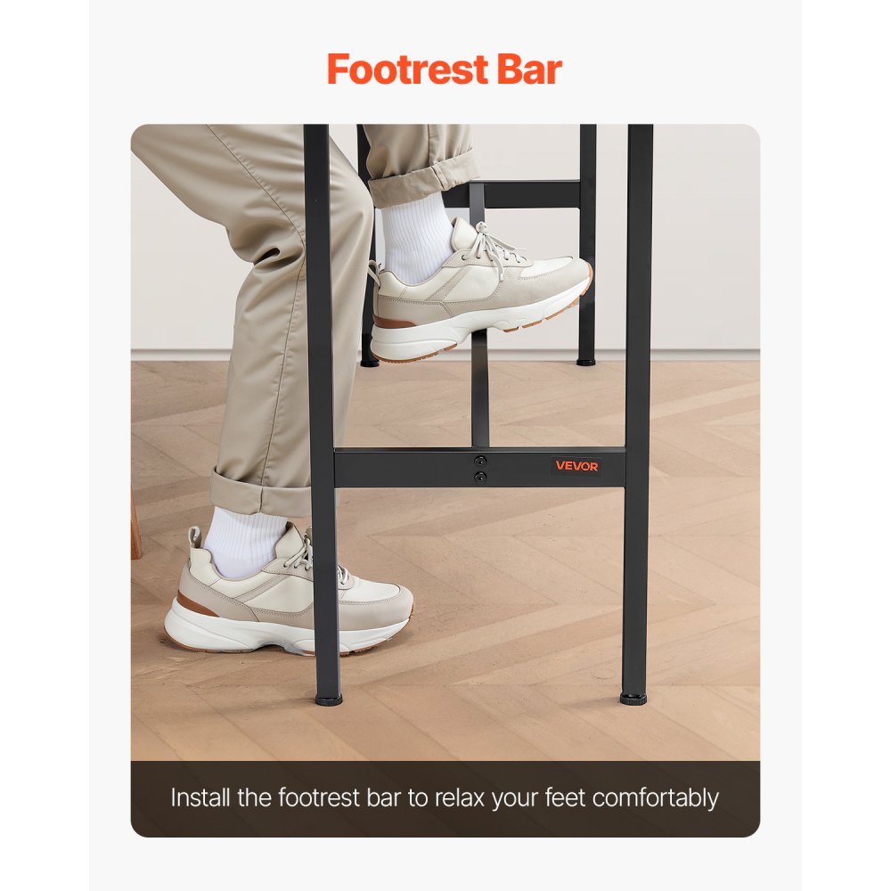 Bar Table Height Pub Table Cocktail Counter Kitchen Dining 55x15x39 in