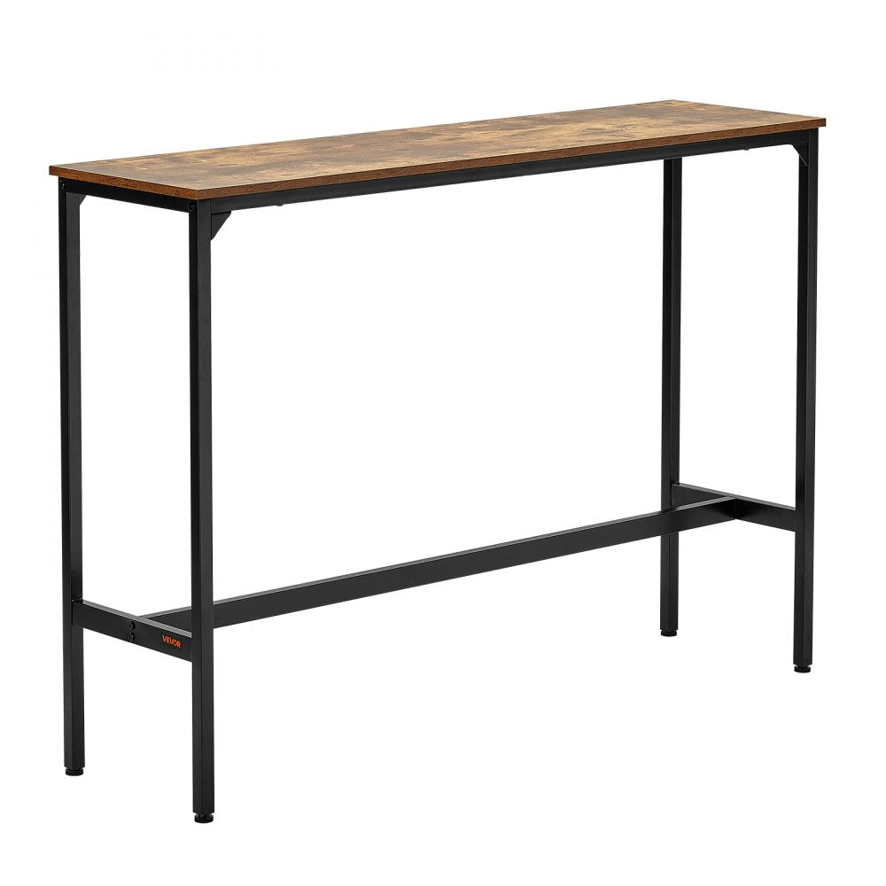 Bar Table Height Pub Table Cocktail Counter Kitchen Dining 55x15x39 in