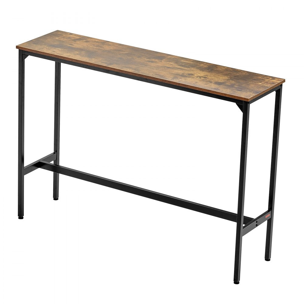 Bar Table Height Pub Table Cocktail Counter Kitchen Dining 55x15x39 in