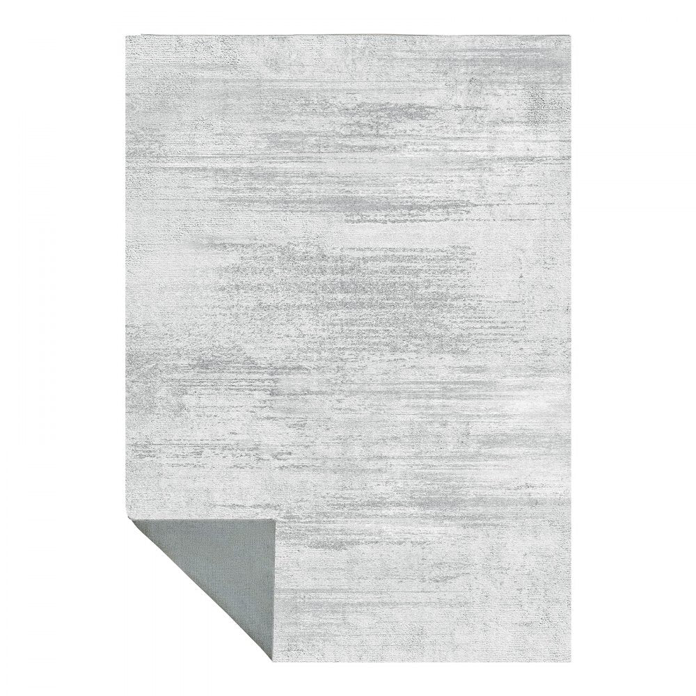 VEVOR Large Area Rug 3048 x 4267.2 mm Anti-Skid Indoor Floor Mat Modern Gray