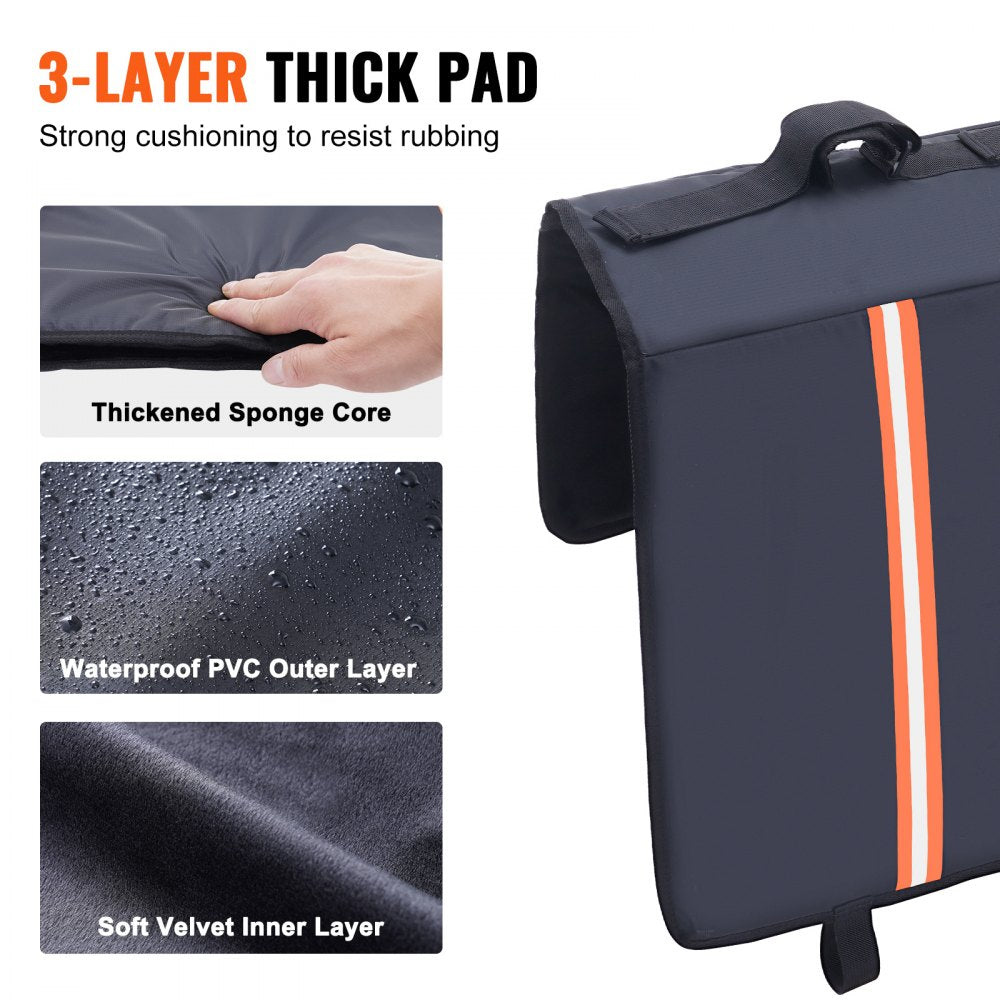 VEVOR 53-inch Tailgate Pad 5-Bike Pickup Truck Bed Tailgate Pad Protector Cover