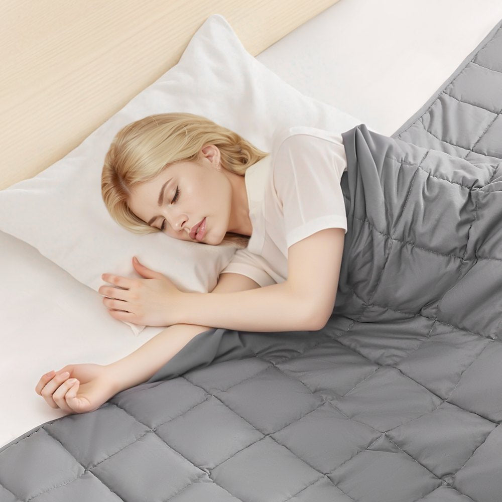 VEVOR Weighted Blanket 9 kg 2235 x 2640 mm King Cooling Breathable Heavy Blanket