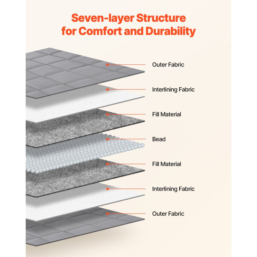 VEVOR Weighted Blanket 11kg 1524 x 2032mm Queen Cooling Breathable Heavy Blanket