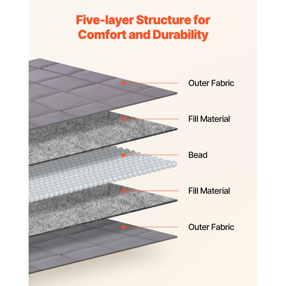 VEVOR Weighted Blanket 11 kg 2032 x 2210 mm King Soft 100% Cotton Heavy Blanket