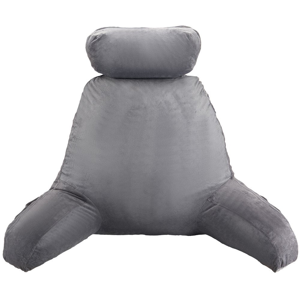 Reading Pillow Large Bed Pillow with Removable Headrest and Washable Cloth