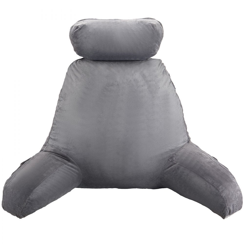 Reading Pillow Large Bed Pillow with Removable Headrest and Washable Cloth