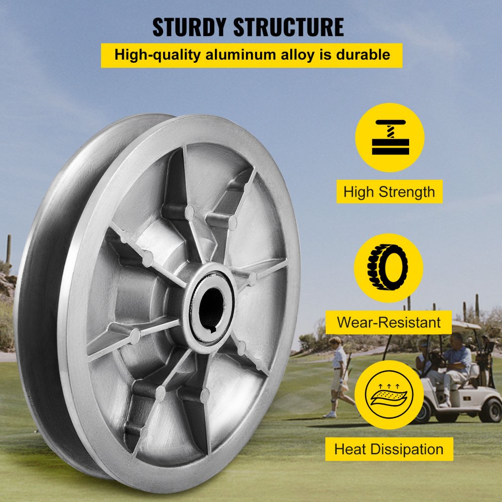 97-Up Golf Cart High Torque Driven Clutch for Rear Wheels