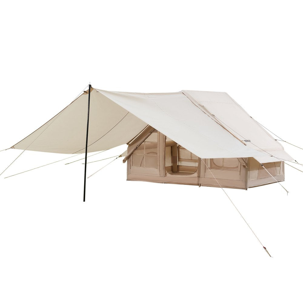 VEVOR Inflatable Tent for Camping 3-5 Person Glamping Tent with Pump Canopy