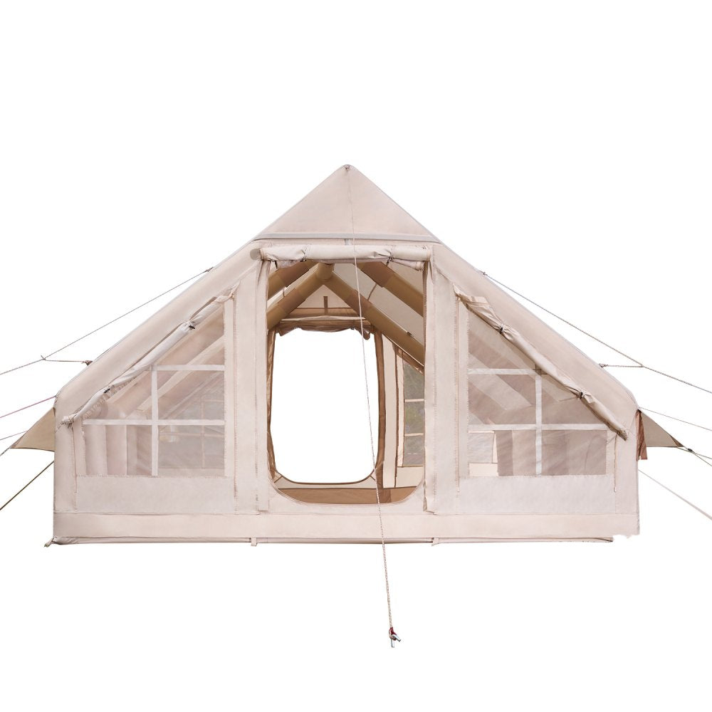 VEVOR Inflatable Tent for Camping 5-8 Person Glamping Tent with Pump Easy Set up