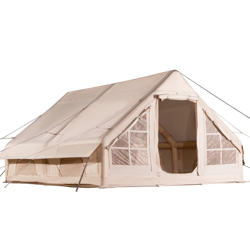 VEVOR Inflatable Tent for Camping 5-8 Person Glamping Tent with Pump Easy Set up