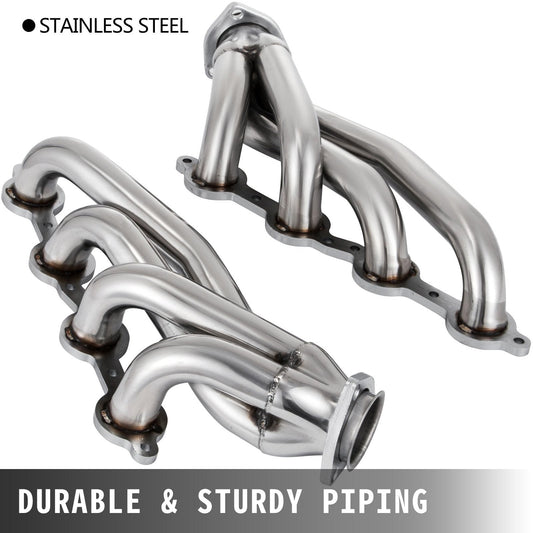 1 5/8-inch exhaust headers support improved exhaust gas flow for LS swap and engine conversion projects