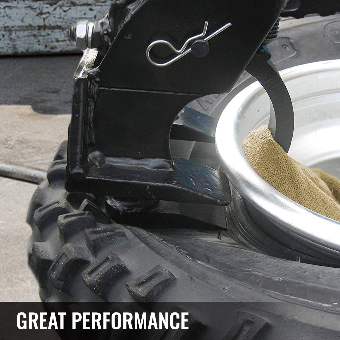 Compact Hydraulic Tire Bead Breaker with Reinforced Construction, 5.7 kg