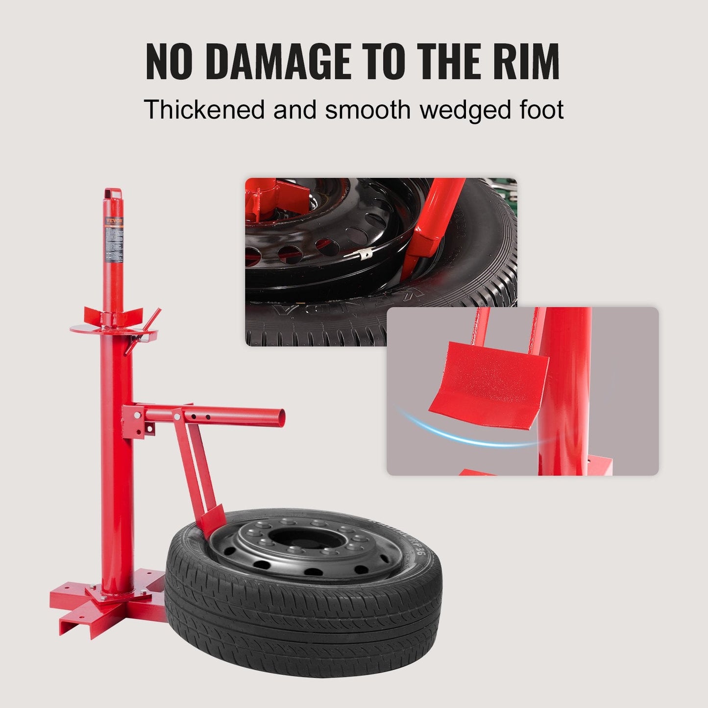 Manual Tire Changer, Portable Bead Breaker for 203-406 mm Tires
