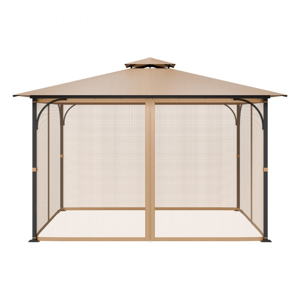 VEVOR Replacement Mesh Gazebo Netting Screen for 10x12x7.3 ft Patio, Net Only