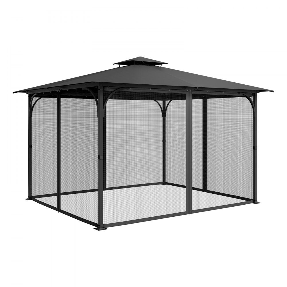 VEVOR Replacement Mesh Gazebo Netting Screen for 10x13x6.8 ft Patio, Net Only