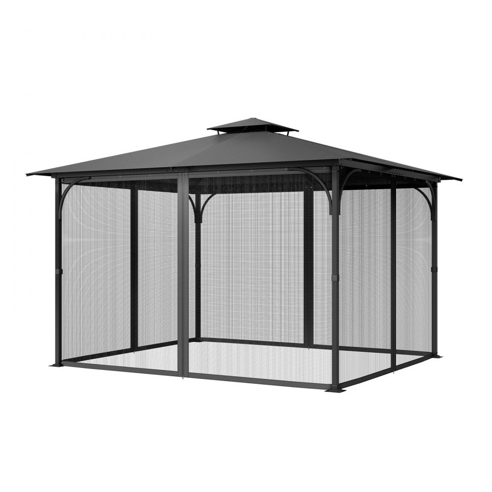VEVOR Replacement Mesh Gazebo Netting Screen for 10x13x6.8 ft Patio, Net Only