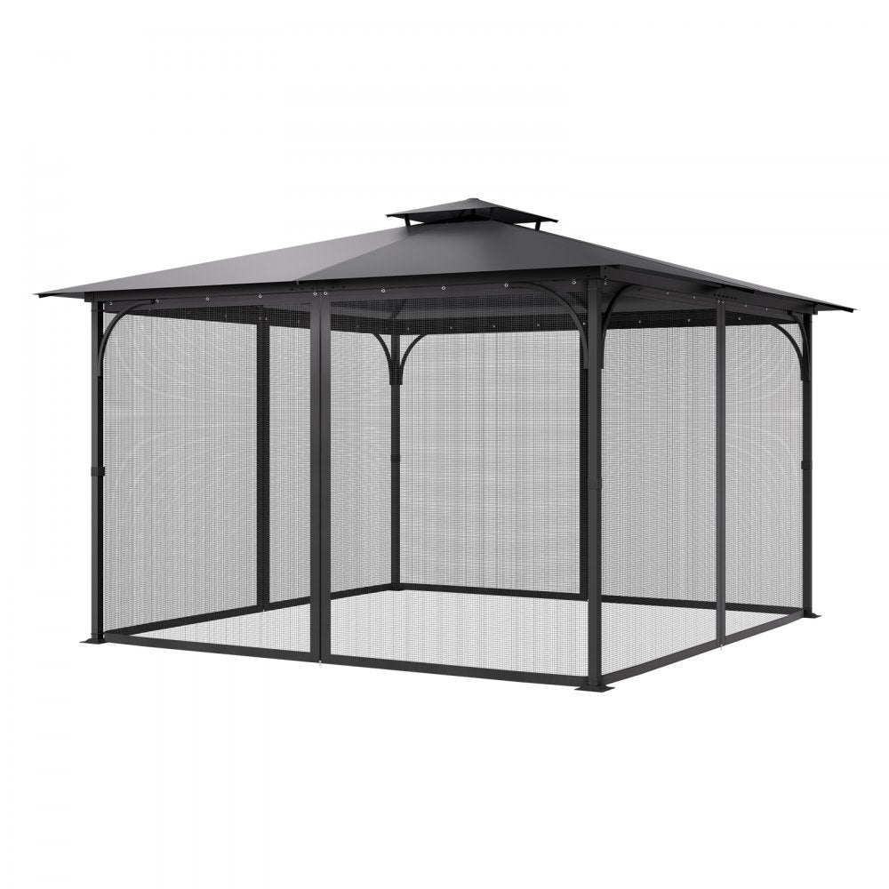 VEVOR Replacement Mesh Gazebo Netting Screen for 12x12x7.5 ft Patio, Net Only