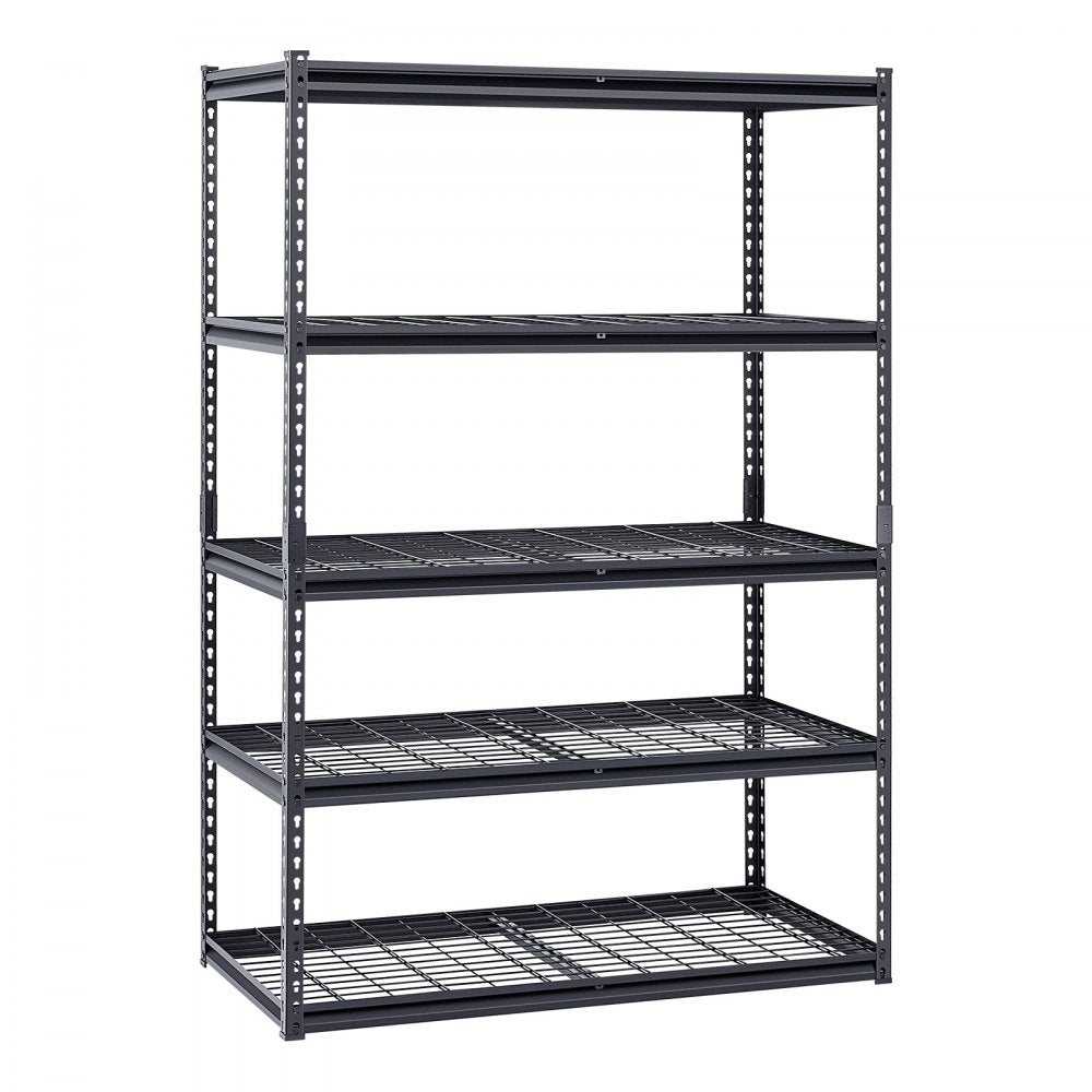 VEVOR Storage Shelves 5 Tier Adjustable Heavy Duty Garage Shelving Unit 1361 kg