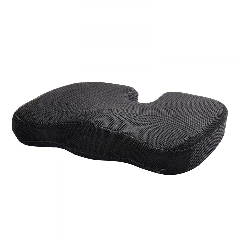 Seat Cushion Memory Foam Seat Chair Cushion for Back Hip Pressure Relief