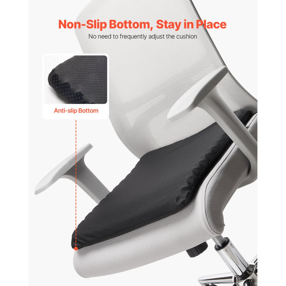 VEVOR Seat Cushion Cooling Gel Seat Chair Cushion for Hips Back Pressure Relief