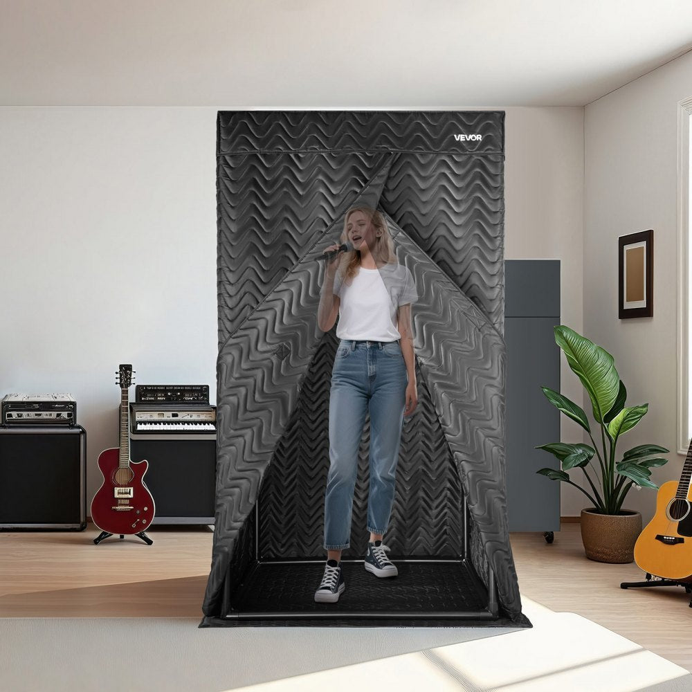 200 cm Portable Vocal Booth Pro-Grade Recording Studio for Voiceovers