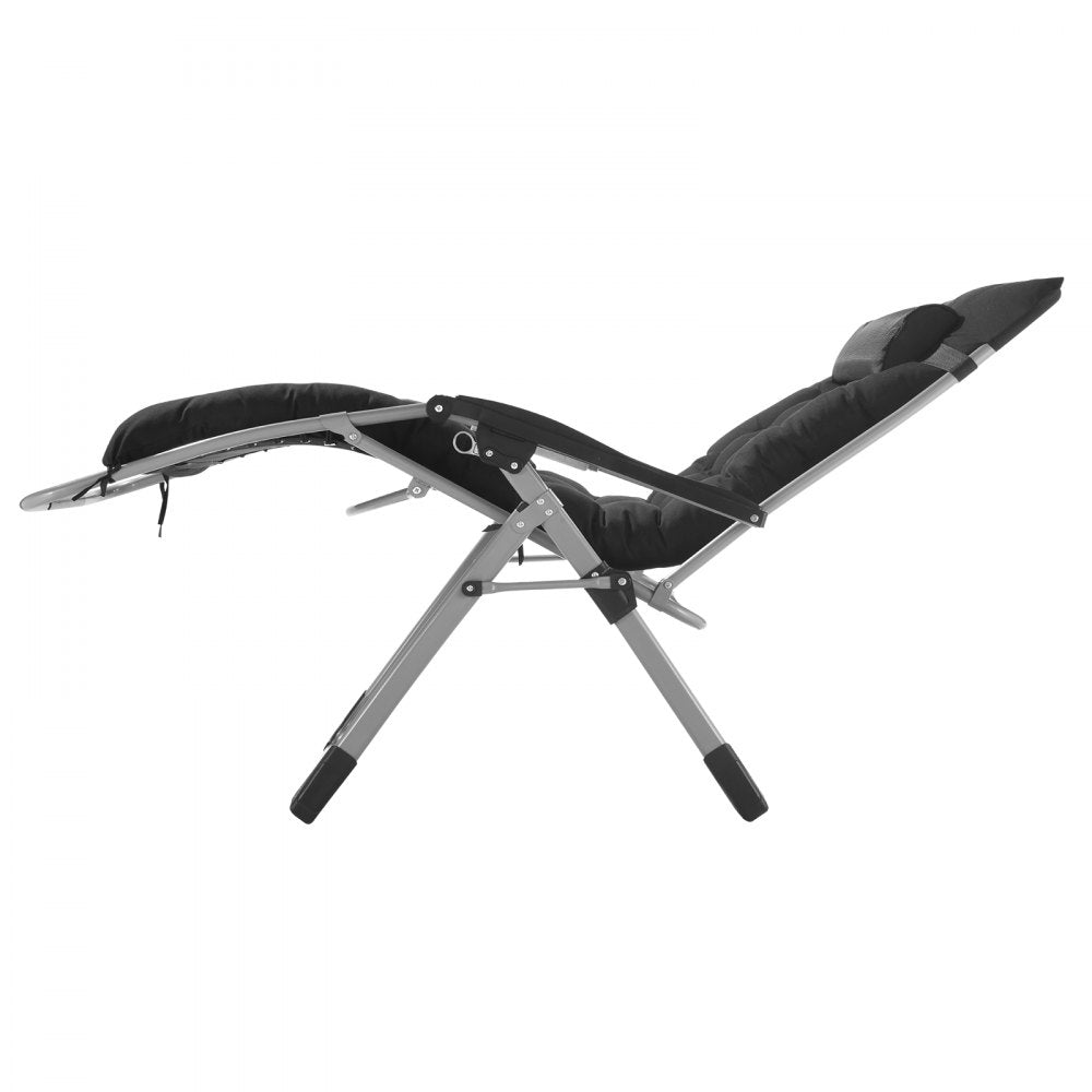 VEVOR Zero Gravity Chair 33" Zero Gravity Recliner Lounge Chair Indoor & Outdoor