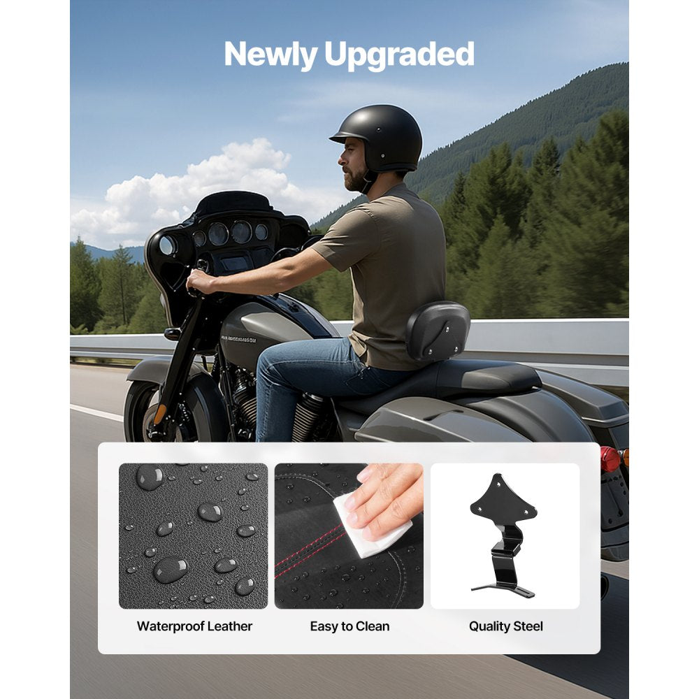 Motorcycle Backrest Sissy Bar for Harley-Davidson Touring 310mm