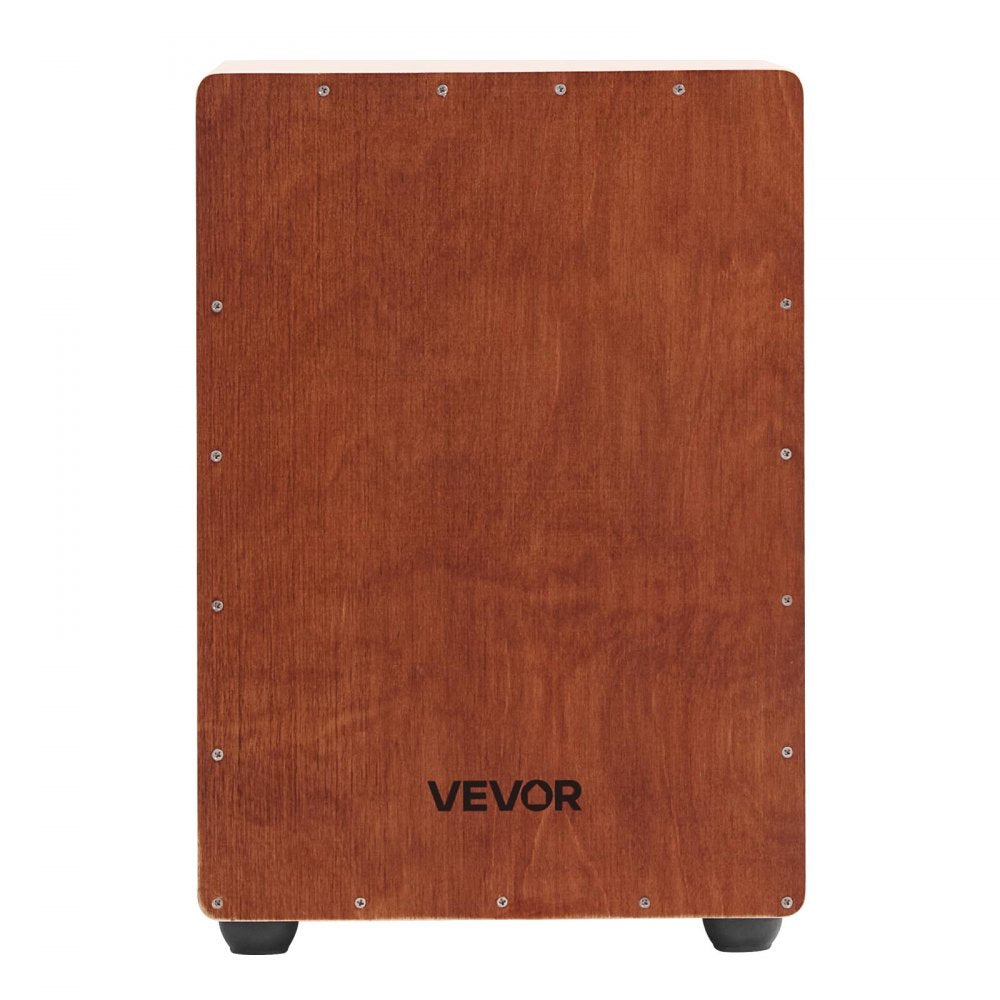 Cajon Box Drum Birchwood Percussion Instrument with Snare Wires Travel Bag