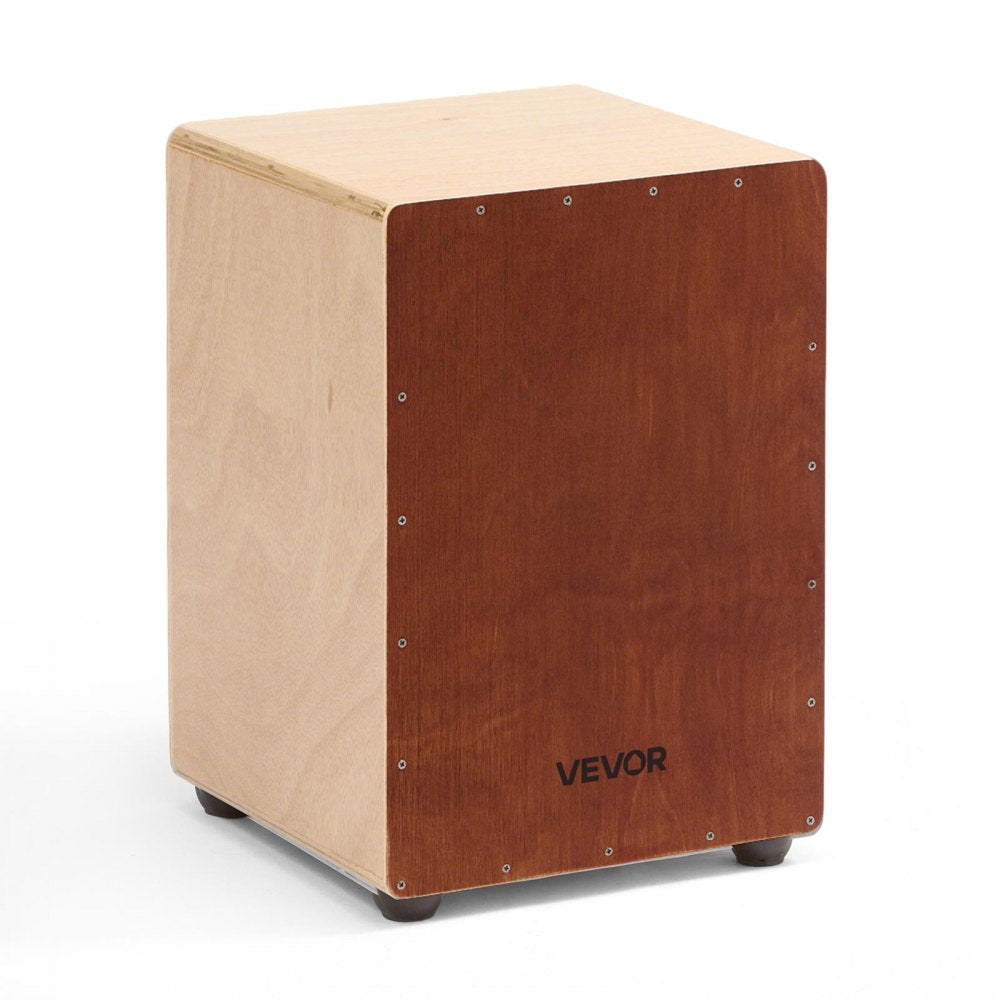 Cajon Box Drum Wooden Birchwood Percussion Instrument with Snare Wires