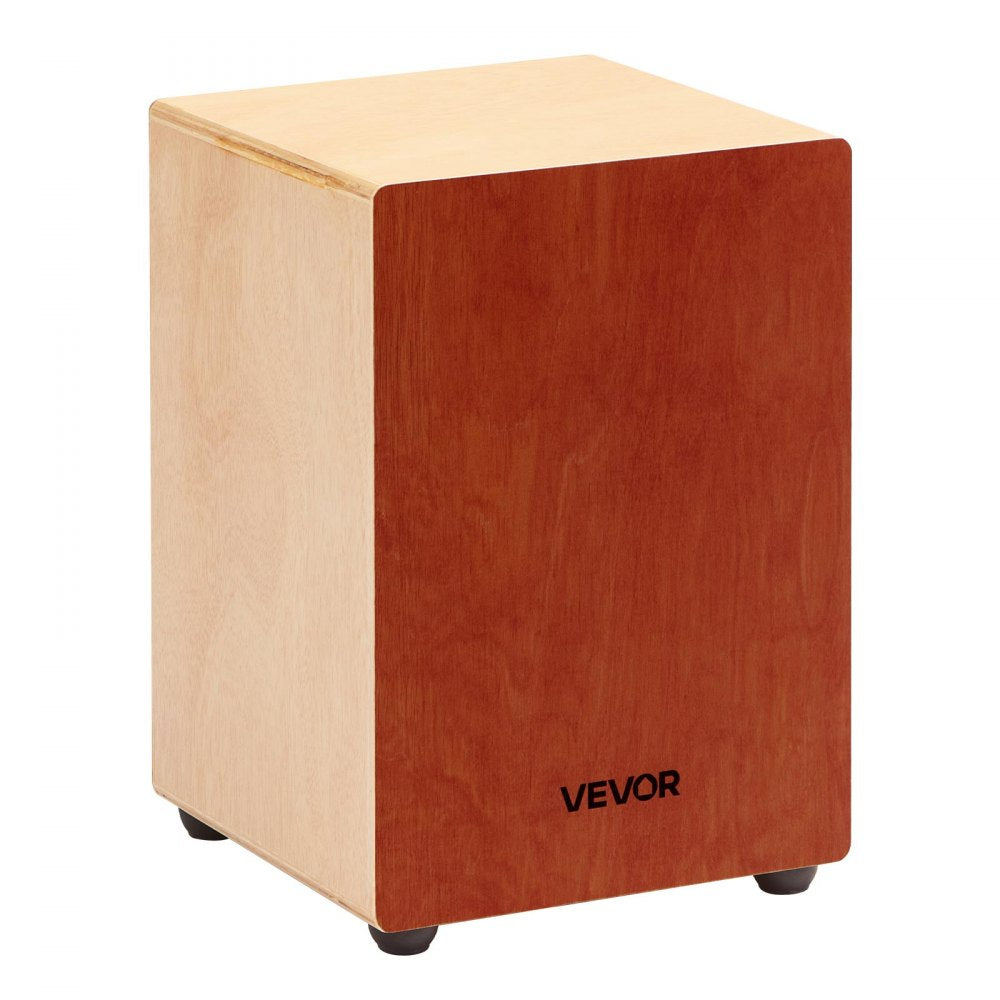 Cajon Box Drum Birch Wood Percussion Instrument Guitar Strings Travel Bag