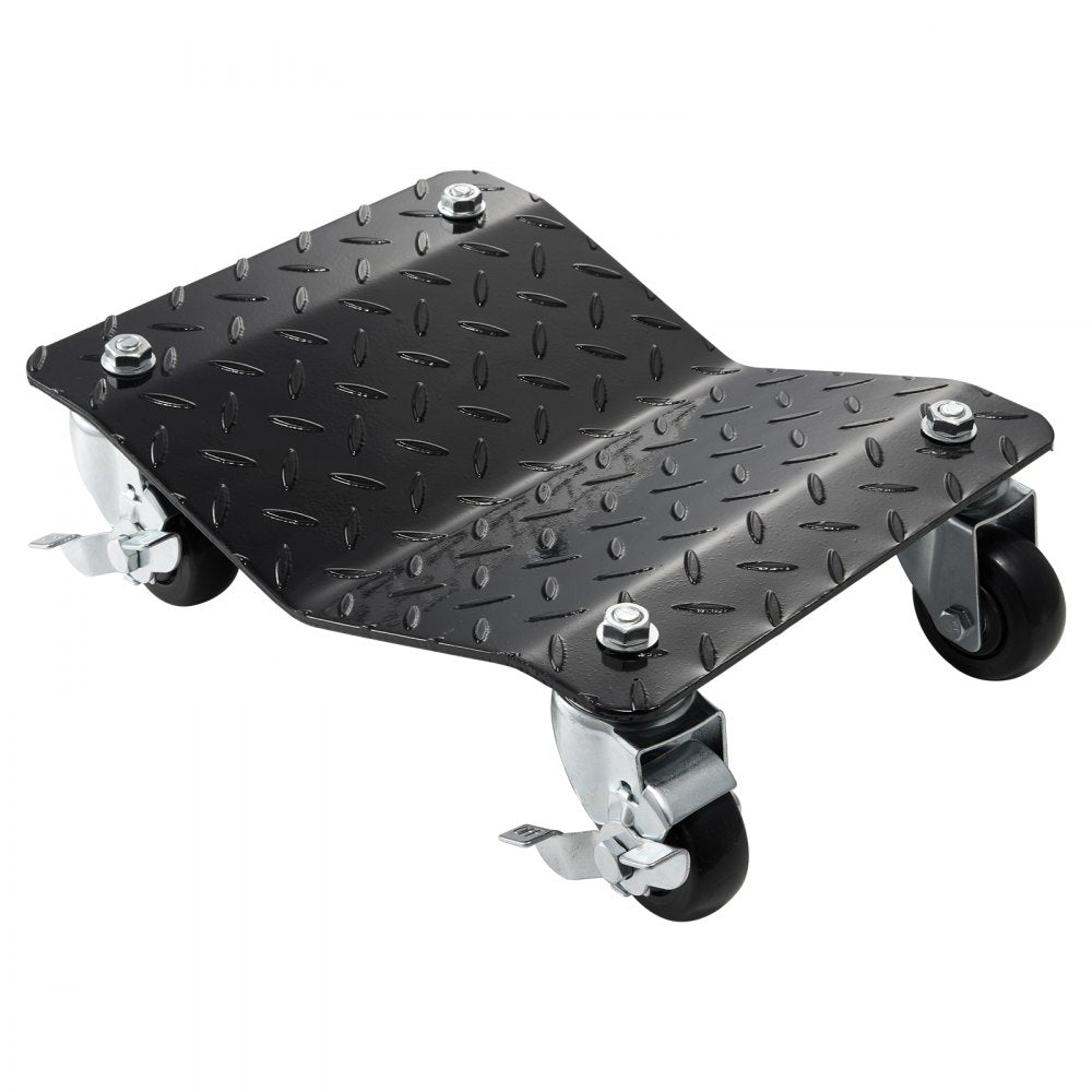 VEVOR Car Dolly Wheel Tire Dolly 4 PCS Heavy Duty Skate Auto Repair Dolly 6000LB