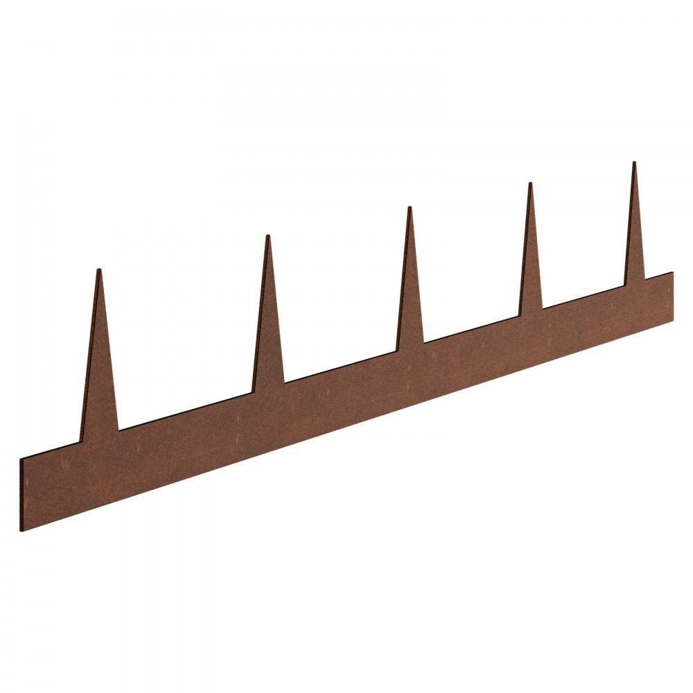 VEVOR Steel Landscape Edging 10 Packs 40 x 4.5in Weather-Resistant for Yard Lawn