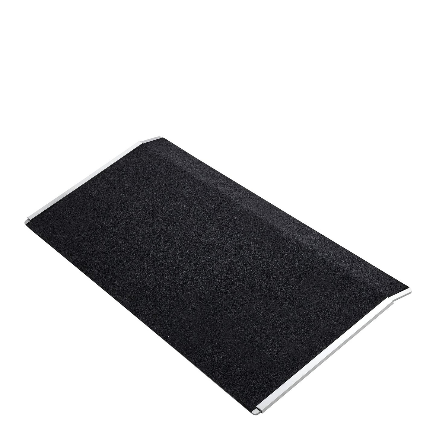Threshold Ramp for Doorways, 810 x 390 mm, Platform Aluminum Wheelchair Ramp, Non-Slip Door Threshold Ramps, 181.4 kg Load Capacity, for Home Steps, Curbs, Wheelchairs, Walkers, Scooter, Carts