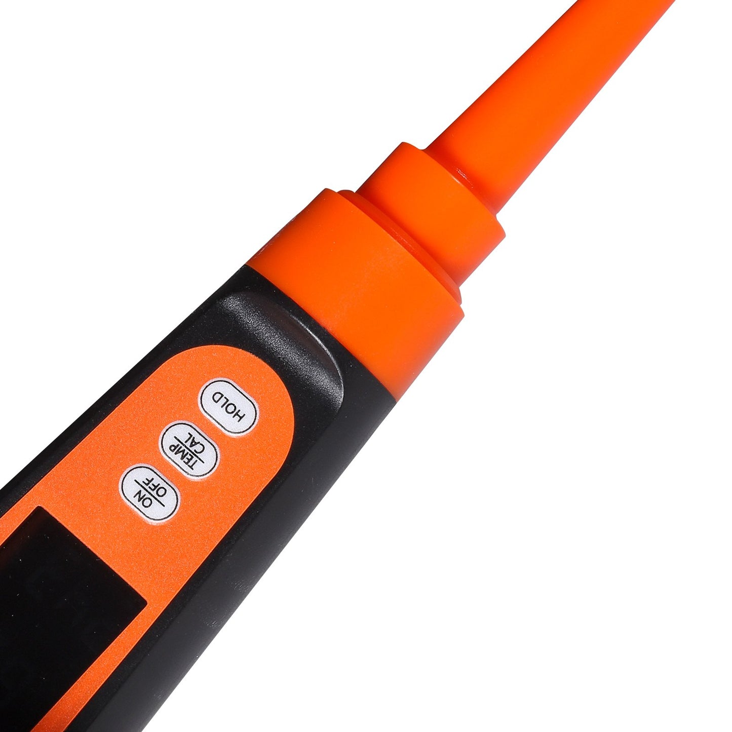 Food pH Meter, 0-14 pH Range, IP68 Waterproof Probe, Pocket Tester Kit with Automatic Temperature Compensation, Calibration Powder Packets, Easy to Read, for Food Fermentation, Dough, Meat