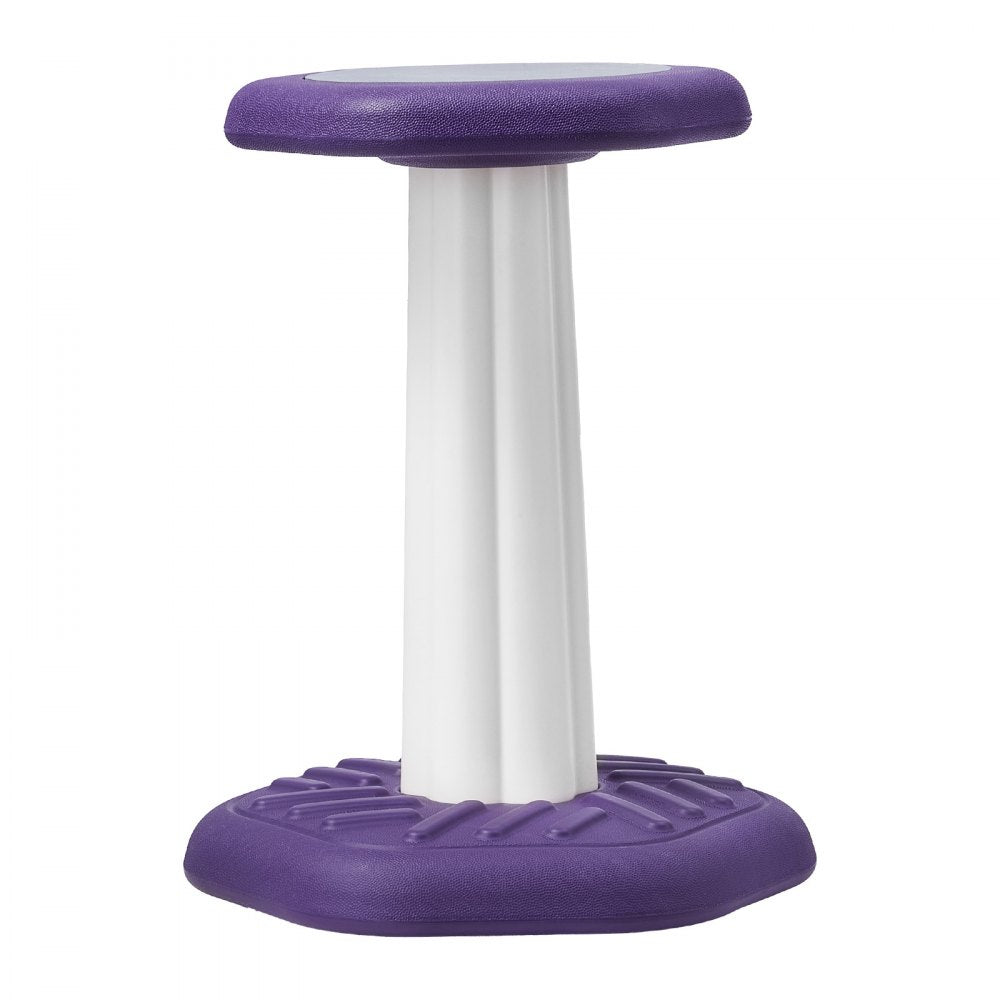 Kids Wobble Chair Active Chair with Sponge Cushion for Age 7-14 Purple