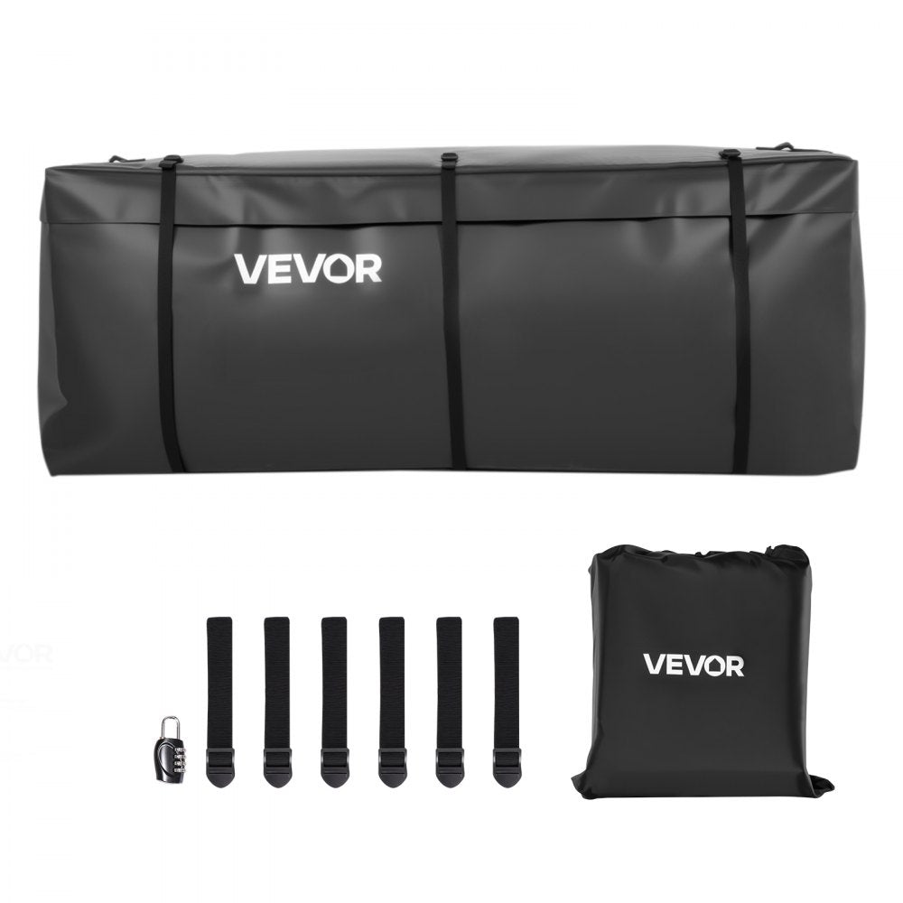 VEVOR Hitch Cargo Carrier Bag 146 x 49.5 x 60.5 cm (16 Cubic Feet) Waterproof