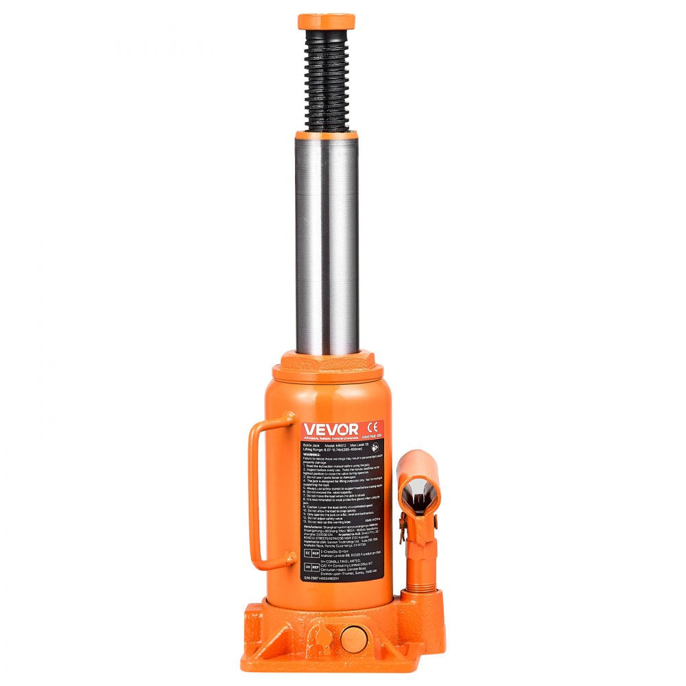 Hydraulic Bottle Jack High Lift Jack 12 Ton (26455.5 lbs) Car Auto Repair